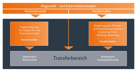 Schematische Darstellung des Projektaufbaus