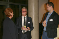 MdB Michaela Engelmeier, Direktor des BISp Jürgen Fischer und Ragnar Polster (Referent Arbeitsgruppe Sport der SPD Bundestagsfraktion)